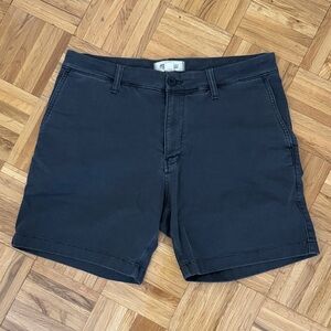[SOLD!] Madewell Charcoal Flat Front Casual Shorts